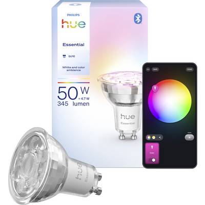 Philips Hue LED žarulja 929004235701 Energetska učinkovitost 2021: F (A - G) Hue Essential White & Col. Amb. šaren-0