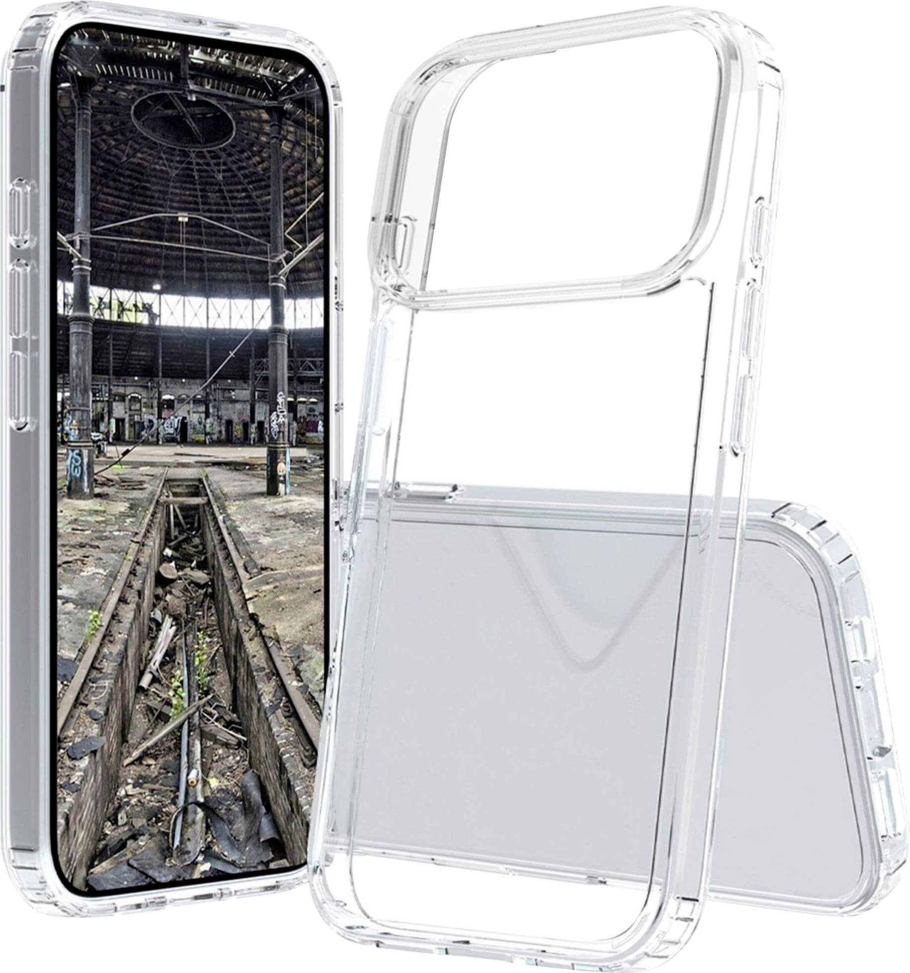 JT Berlin JT BERLIN - BackCase Pankow Clear  Apple iPhone 17 Pro Max  transparent  11154 Case Apple iPhone 17 Pro Max Transparant Stootbestendig