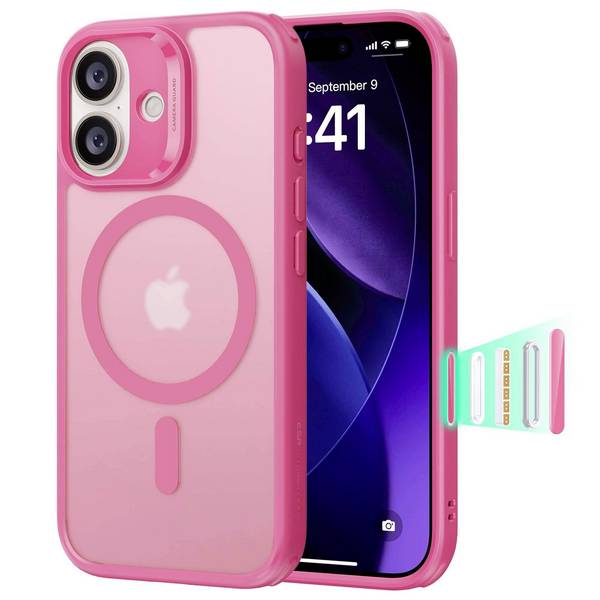 ESR  torbica Apple iPhone 17 ružičasta, prozirna MagSafe kompatibilna 1A86100501