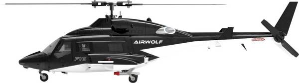 FliteZone Bell 222 GPS (Airwolf) RC helikopter  RtF