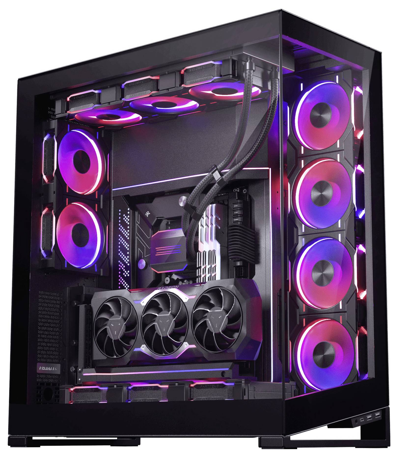 Phanteks Premium Vertical GPU Bracket Gen5 | Black držač za grafičku karticu crna-8