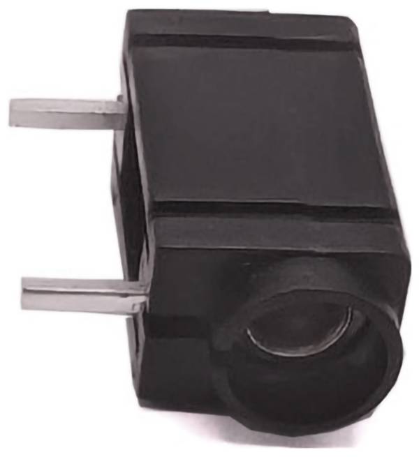 Mueller Electric BU-164-0 banana utičnica ženski konektor Zatik-Ø: 4 mm crna 1 St. Piece