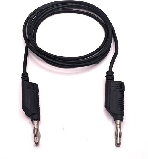 Mueller Electric BU-2020SR-A-12-0 Meetsnoer Bananenstekker 4 mm Bananenstekker 4 mm 30.48 m Zwart 1 stuk(s)