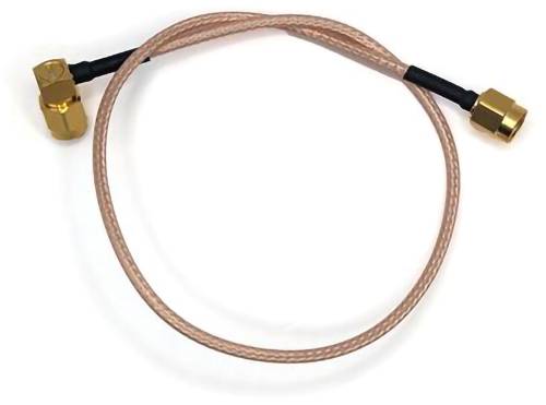 Mueller Electric BU-4150030012 Coaxkabel SMA-stekker SMA-stekker 0.3 m Transparant 1 stuk(s)