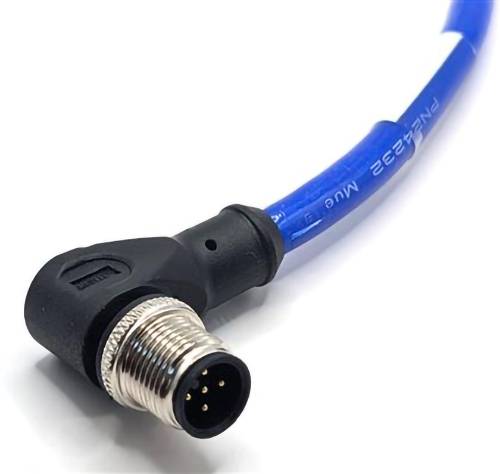 Mueller Electric C5B82M005 Sensor/actuator connector M12 Aantal polen (sensoren): 5 Stekker, haaks 5 m 1 stuk(s)