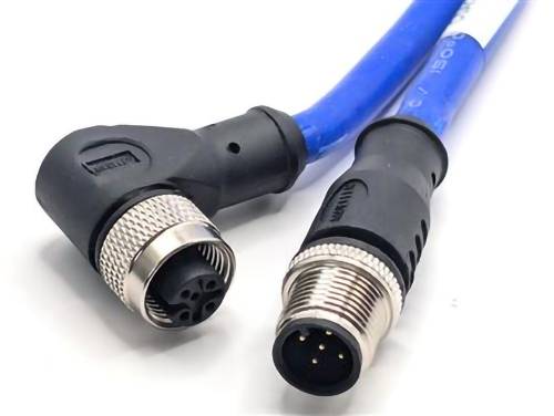 Mueller Electric C5AD82M010 Sensor/actuator connector M12 Aantal polen (sensoren): 5 Stekker, recht, Bus, haaks 10 m 1 stuk(s)