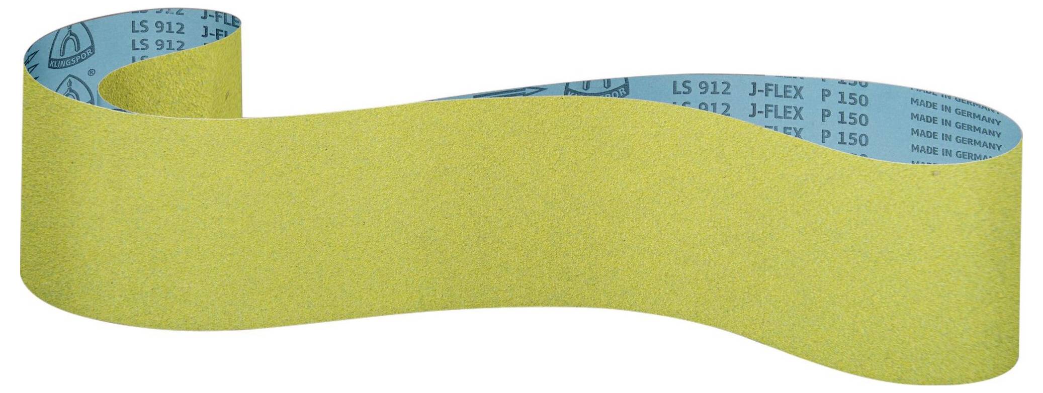 Klingspor LS 912 JF CEVOLUTION 664371 Schuurbandset Korrelgrootte (num) 120 (l x b) 760 mm x 40 mm 10 stuk(s)