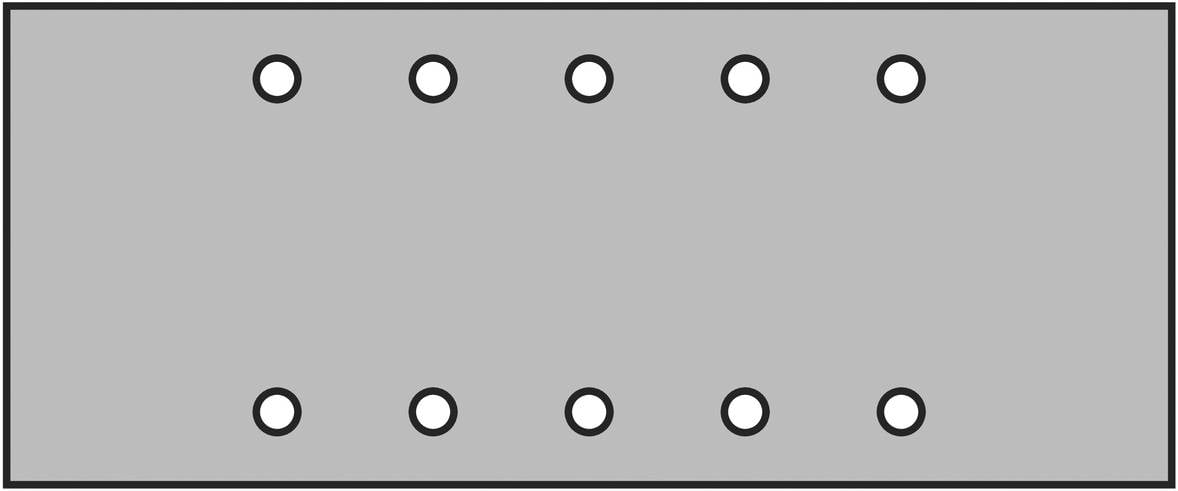 Slika simbola za Klingspor PL 31 B 5323 brusni papir Granulacija 80 (D x Š) 280 mm x 115 mm 100 St.