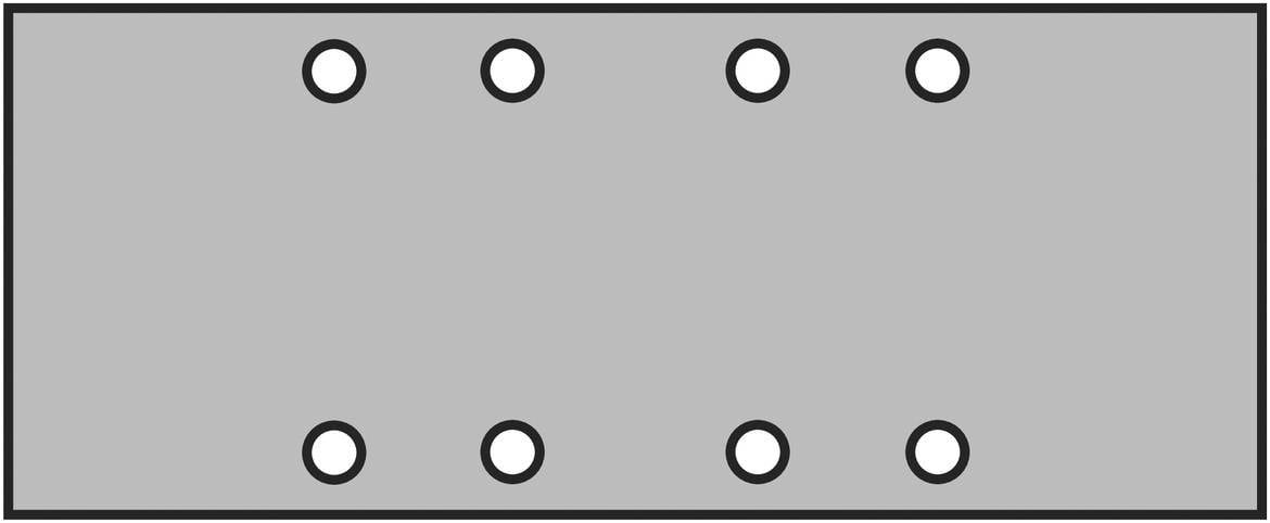 Slika simbola za Klingspor PL 31 B 2670 brusni papir Granulacija 120 (D x Š) 230 mm x 93 mm 100 St.