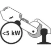 Slika simbola za Klingspor A 624 SX Supra 351433 rezna ploča ravna 356 mm 10 St. čelik