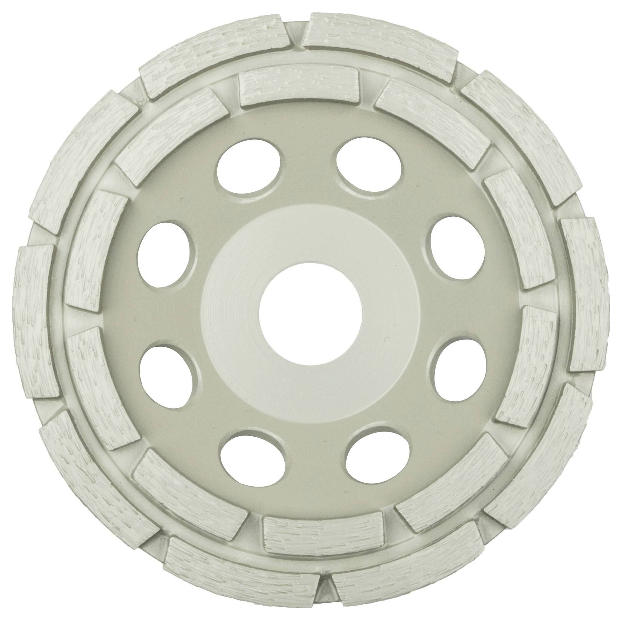 Klingspor 325362 Dijamantna brusna ploča DS 300 B, 125 x 7 x 22,23 mm, 18 segmenata 7 x 5 mm, 2 reda promjer 125 mm-0
