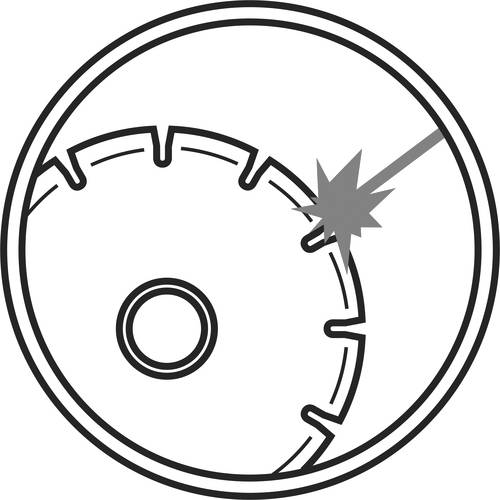 Slika simbola za Klingspor DK 654 B Supra 325787 kruna za bušenje 202 mm 1 St.