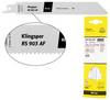 Klingspor 670362 RS 903 AF listovi za recipročnu pilu, 200 x 19 x 0,9 mm, korisna duljina 180 mm, bimetalni, glodani, u kompletu, 10 zuba po inču, pakirano u blisteru u kartonskoj kutiji Duljina lista pile 180 mm 5 St.