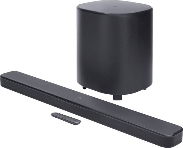 JBL Bar 500 MK2 Soundbar crna Bluetooth®, uklj. bežični subwoofer, zidna montaža, WLAN