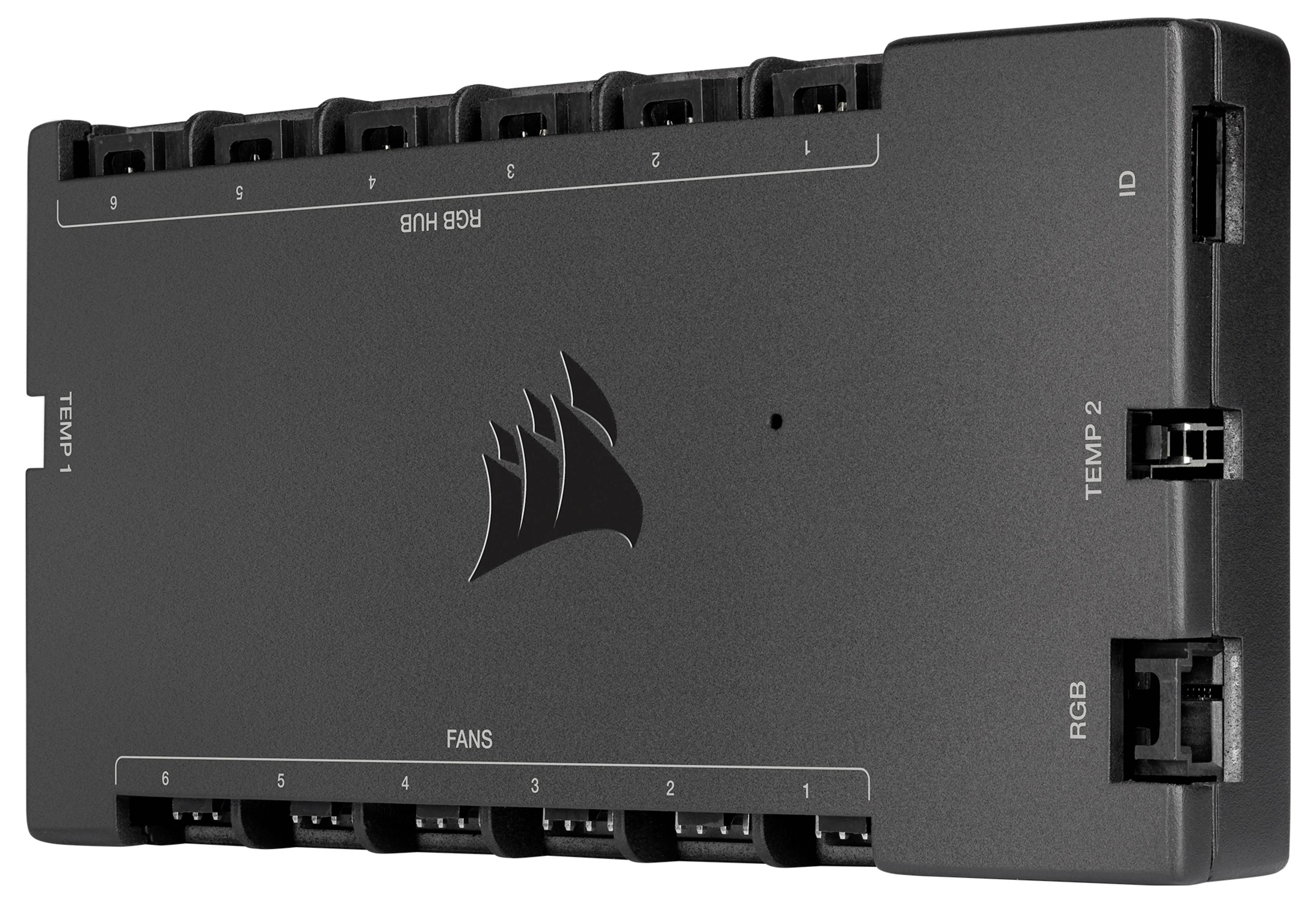 Corsair iCUE Commander CORE XT PC upravljač ventilatora Broj kanala: 6-1