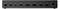 Crni elektronički uređaj s više priključaka uključujući HDMI, USB i Ethernet.