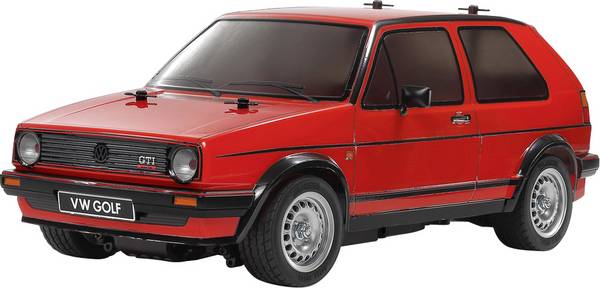 Tamiya  VW Golf II GTI 16V MB-01 2WD crvena s četkama 1:10 RC model automobila električni  cestovni model pogon na stražnjim kotačima (2wd) komplet za sastavljanje 2,4 GHz predlakirani