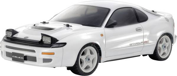 Tamiya TT-02 RC Toyo Celica GT-Four TT-02 bijela  1:10 RC model automobila električni  cestovni model pogon na sva četiri kotača (4wd) komplet za sastavljanje 2,4 GHz