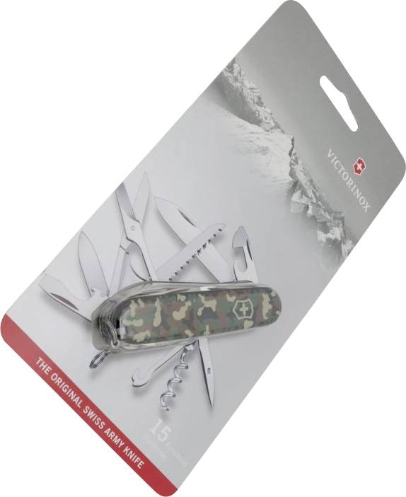 Victorinox V-1.37 13.94 B1 V-1.37 13.94 B1 Zakmes Aantal functies 15 Groen