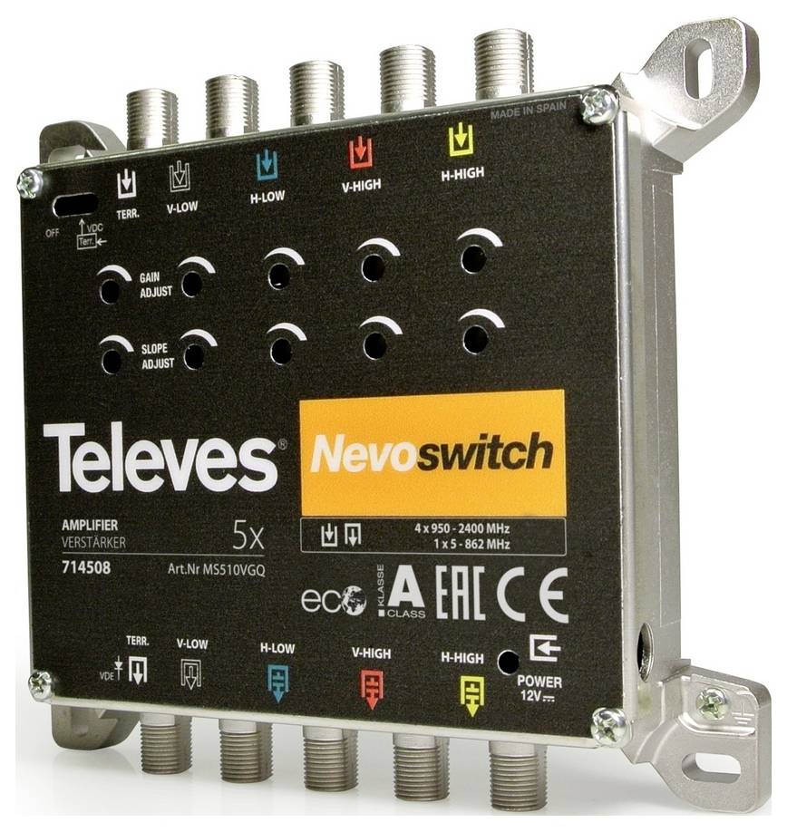 Televes MS510VGQ Satellietsignaalversterker