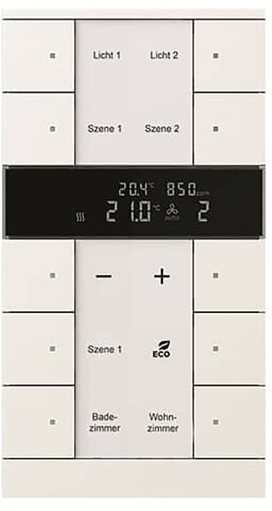 Busch-Jaeger KNX 2CKA006330A0063 regulator sobne temperature s higrostatom SBC/U10.0.11-884-0