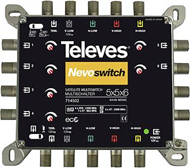 Televes MS56C Satelliet multiswitch
