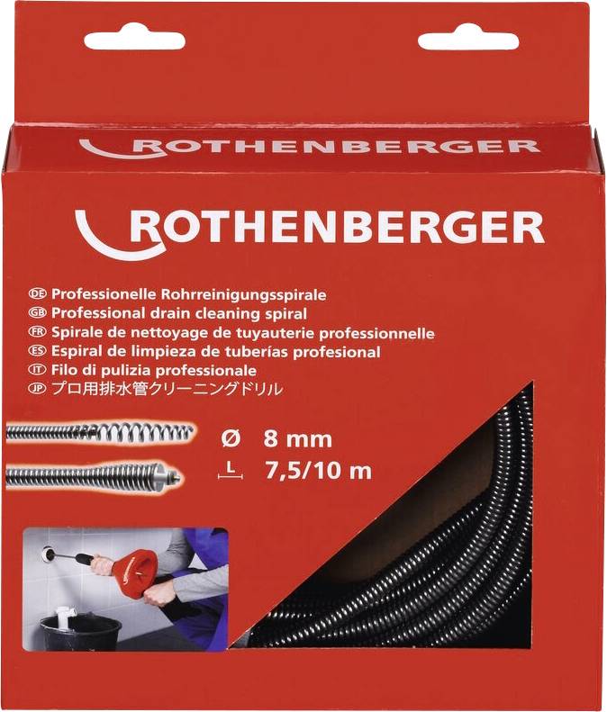 Rothenberger 72425 Buisreinigingsspiraal
