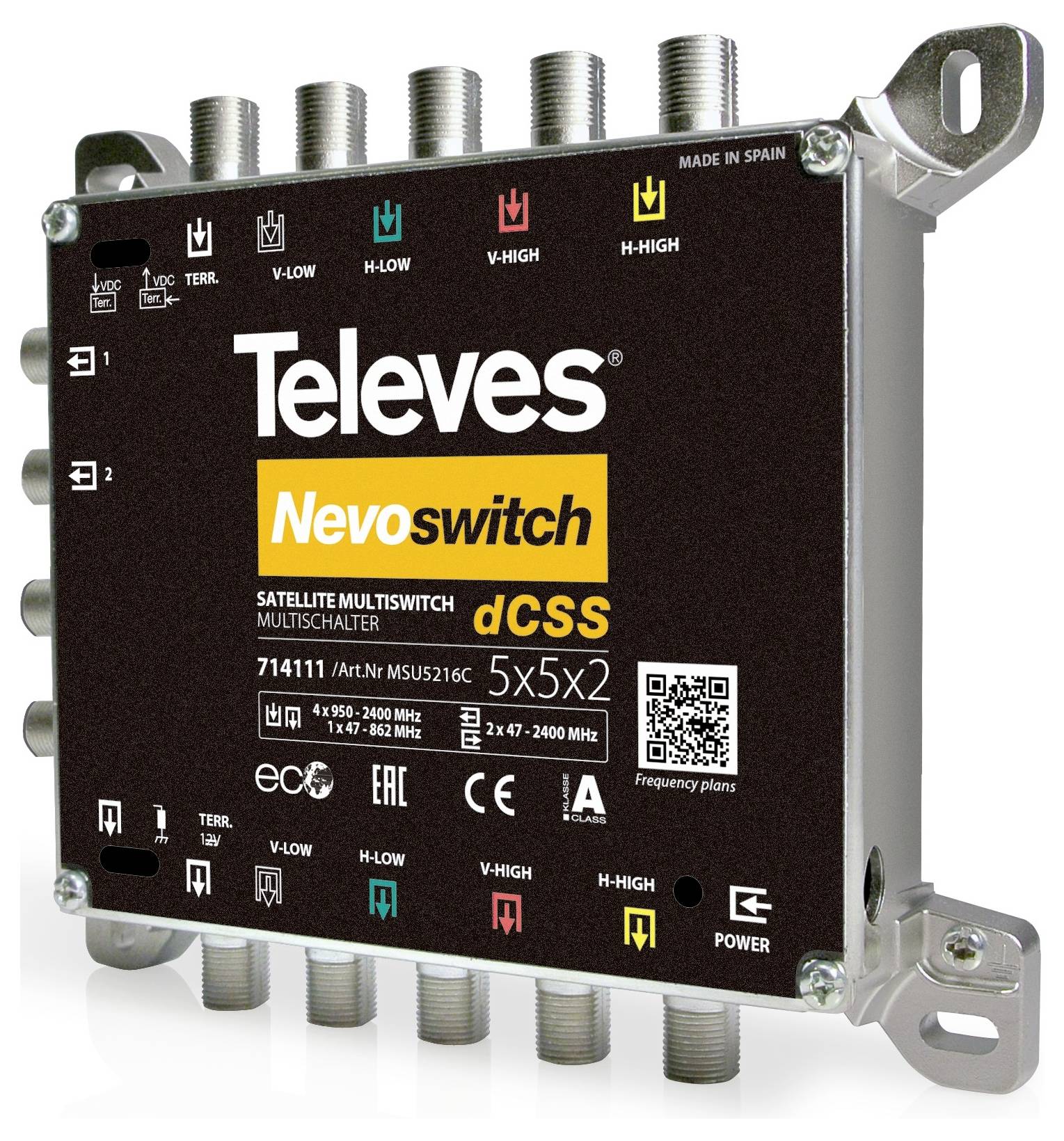 Televes MSU5216C Satelliet multiswitch