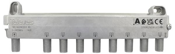 Televes AZS812FZ satelitski razdjelnik  8-dijelni 5 - 2400 MHz
