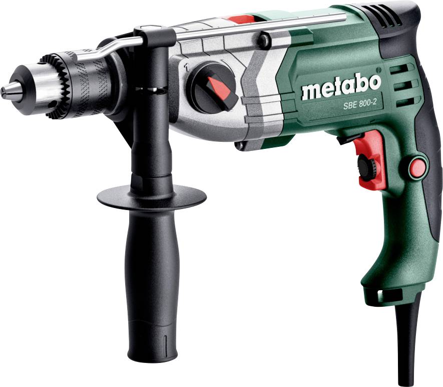 Metabo SBE 800-2 2-v&auml;xel-Slagborrmaskin 800 W