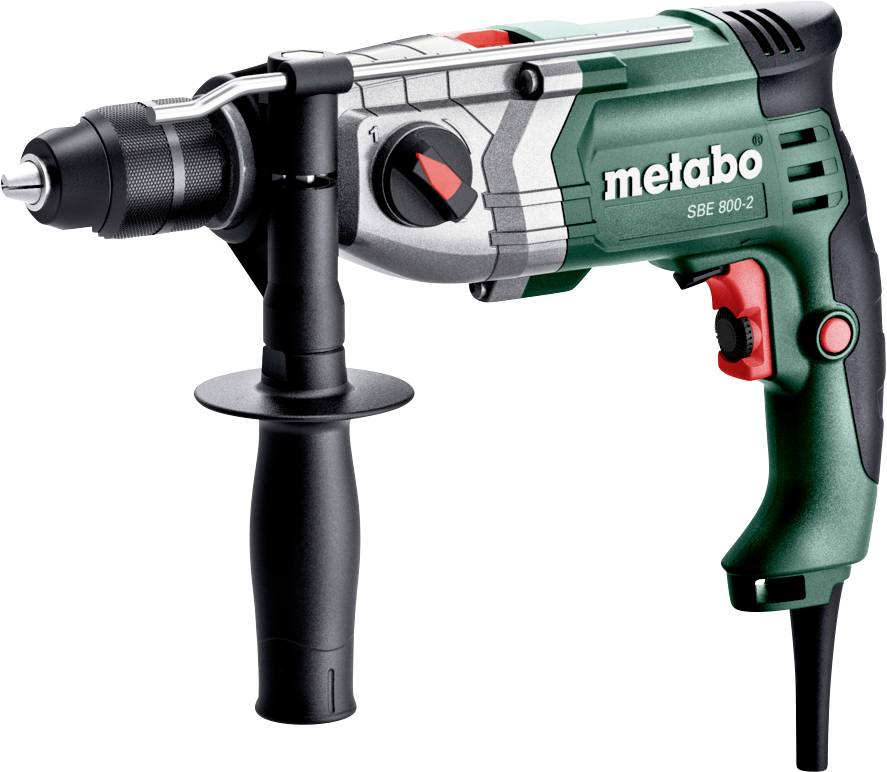 Metabo SBE 800-2 2-v&auml;xel-Slagborrmaskin 800 W