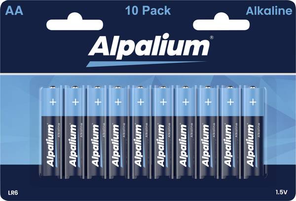 Alpalium  mignon (AA) baterija alkalno-manganov  1.5 V 10 St.