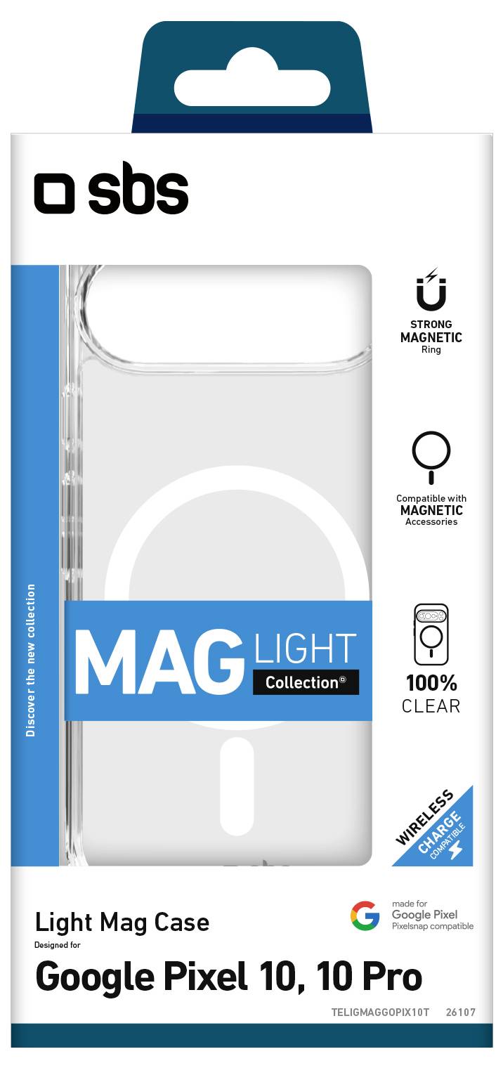 Prozirna zaštita za Google Pixel 10 Pro XL' ambalaža prikazuje tanku, mekanudizajn s 100% prozirnim materijalom koji omogućava bežično punjenje.