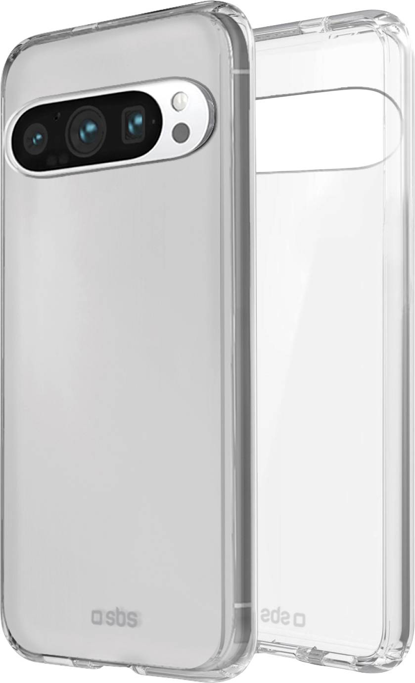 sbs mobile Cover Google Pixel 9:Pixel 9 Pro Transparant Stootbestendig
