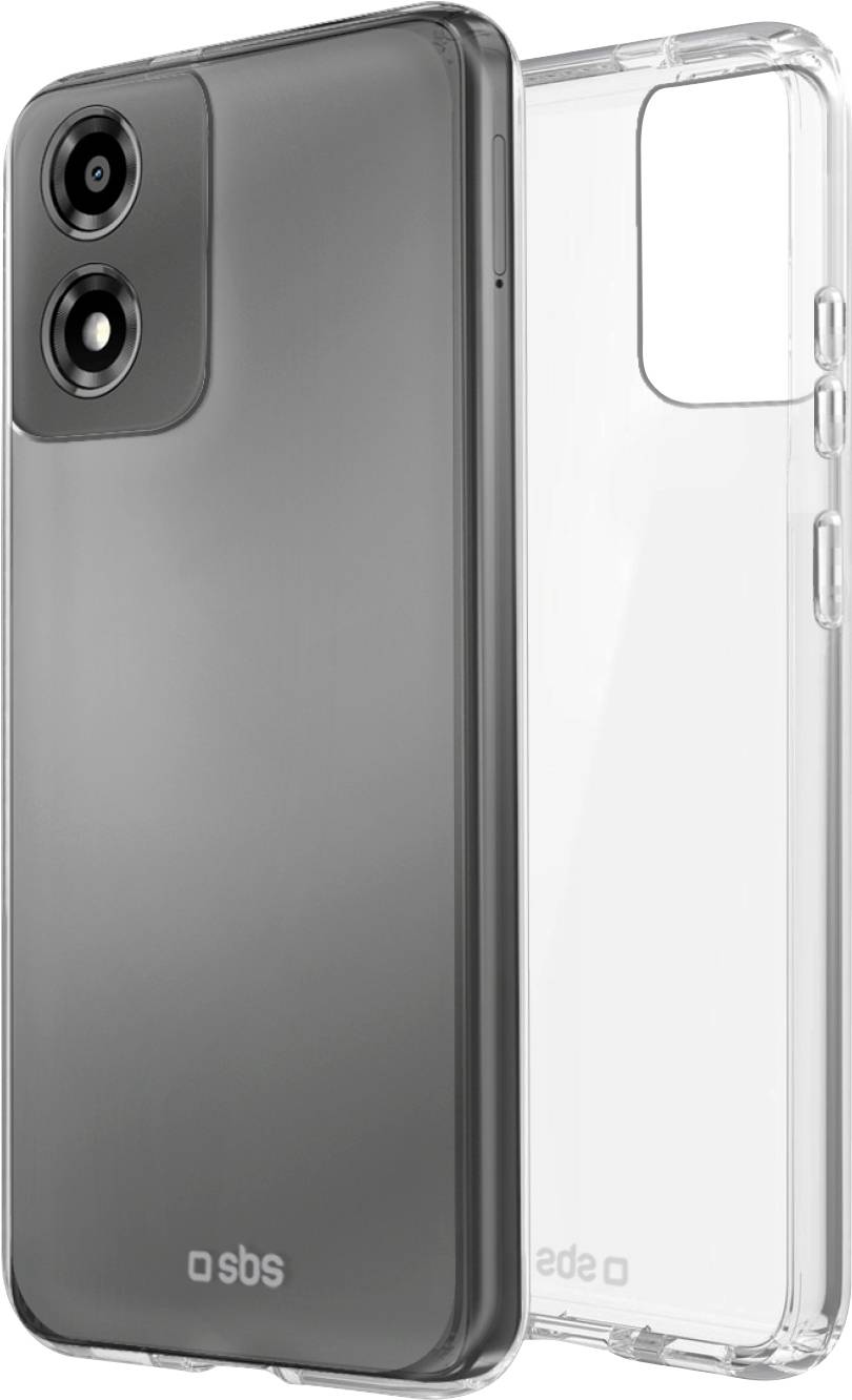 sbs mobile Cover Motorola Moto E14 Transparant Stootbestendig