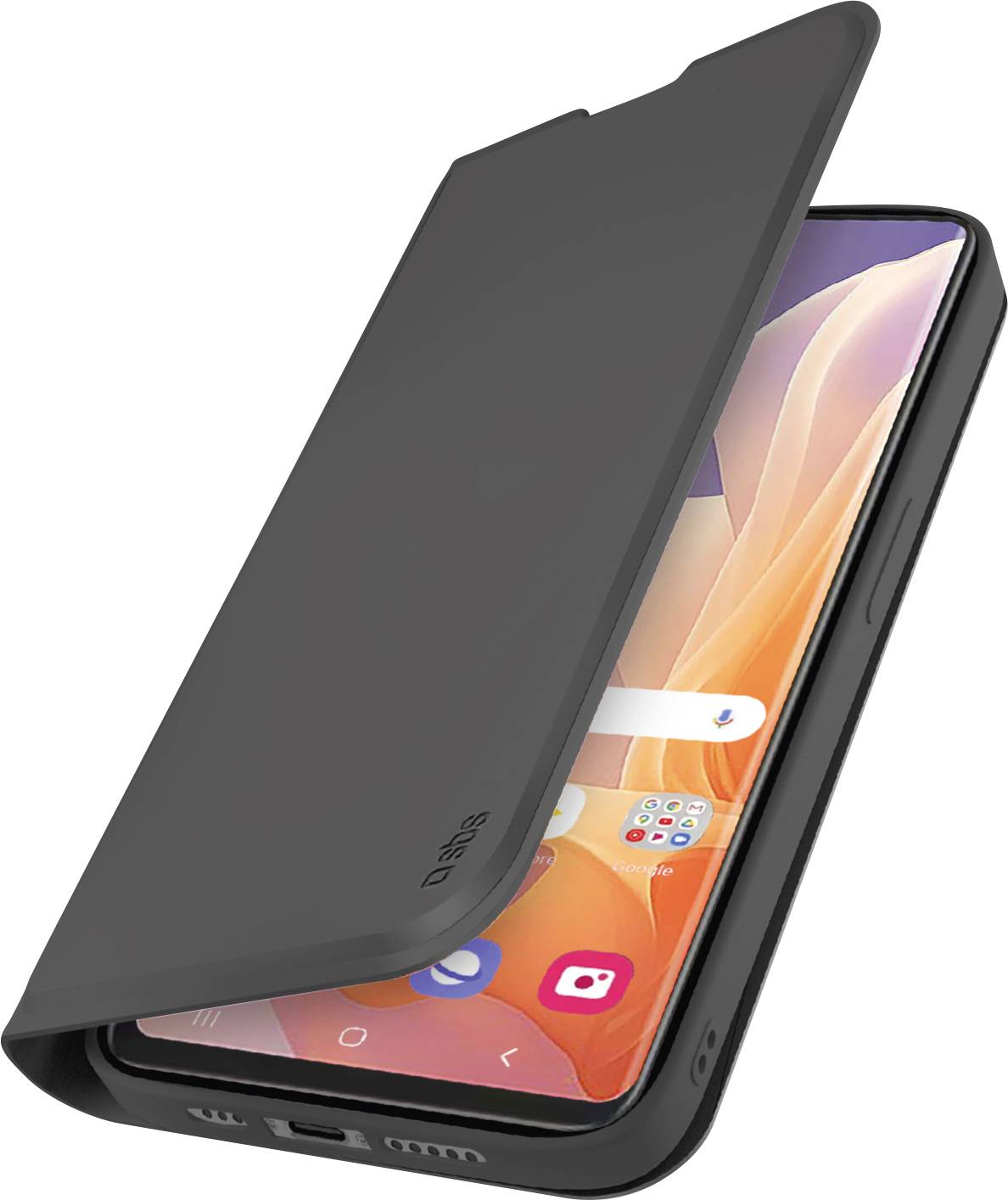 sbs mobile Flip cover Motorola Moto G85 Zwart Flip Case