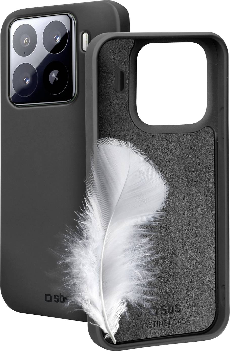 sbs mobile Cover Xiaomi 15 Zwart Stootbestendig