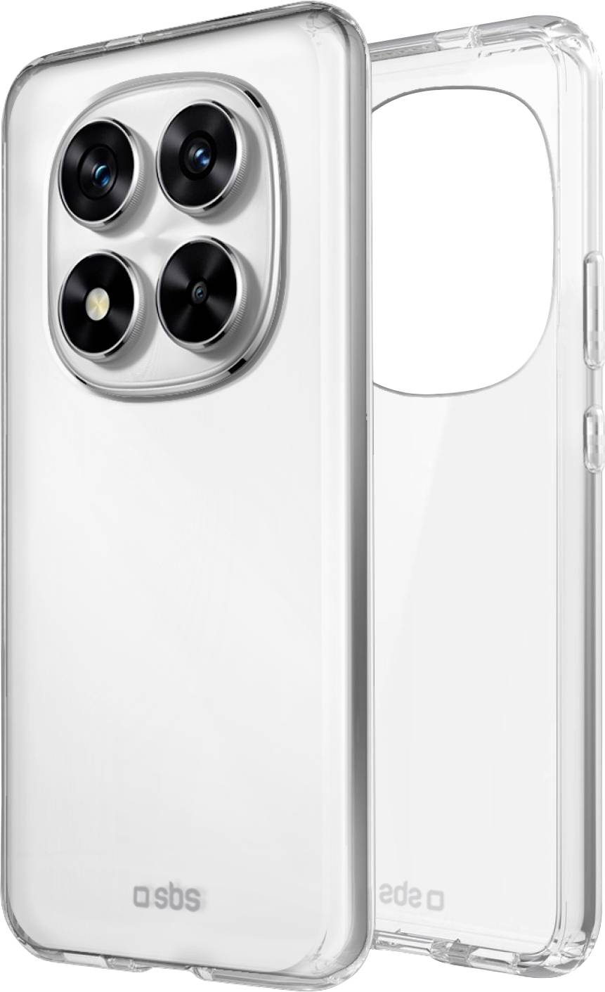 sbs mobile Cover Xiaomi Redmi Note 14 Pro 5G Transparant Stootbestendig