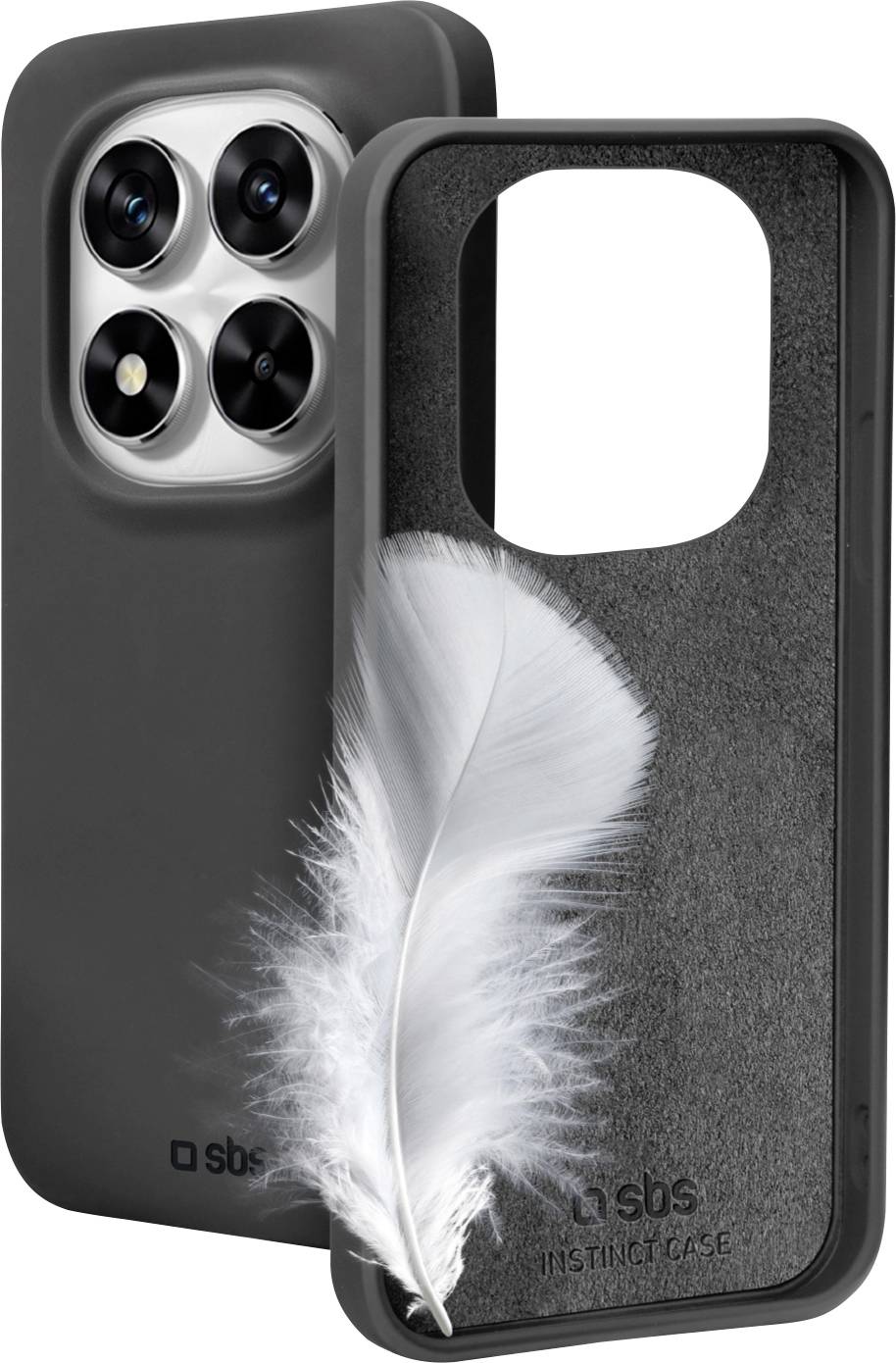 sbs mobile Cover Xiaomi Redmi Note 14 Pro 5G Zwart Stootbestendig