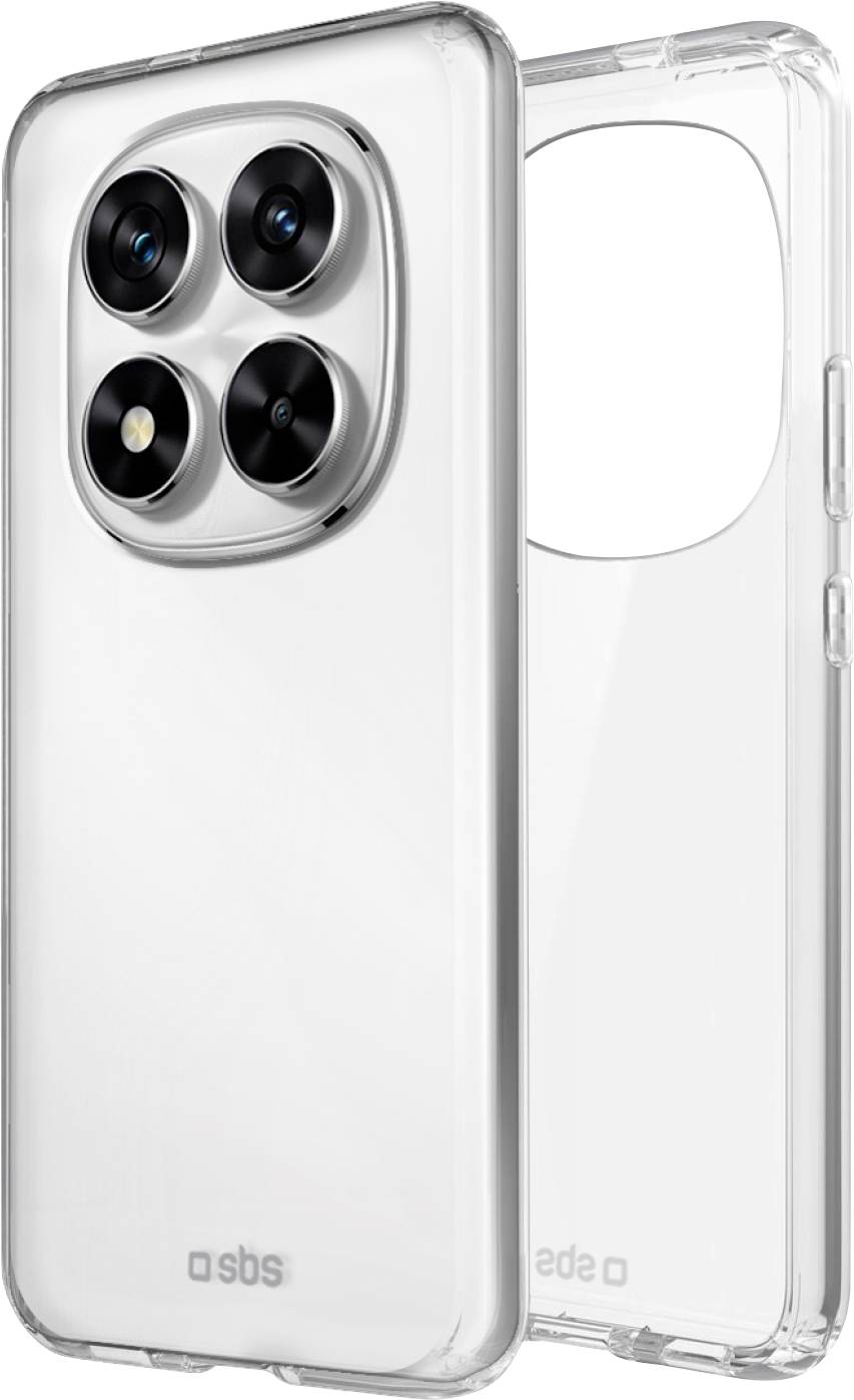 sbs mobile Cover Xiaomi Redmi Note 14 Pro+ 5G Transparant Stootbestendig