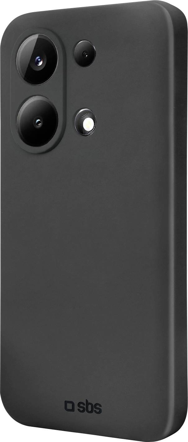 sbs mobile Cover Xiaomi Redmi Note 13 4G Zwart Stootbestendig