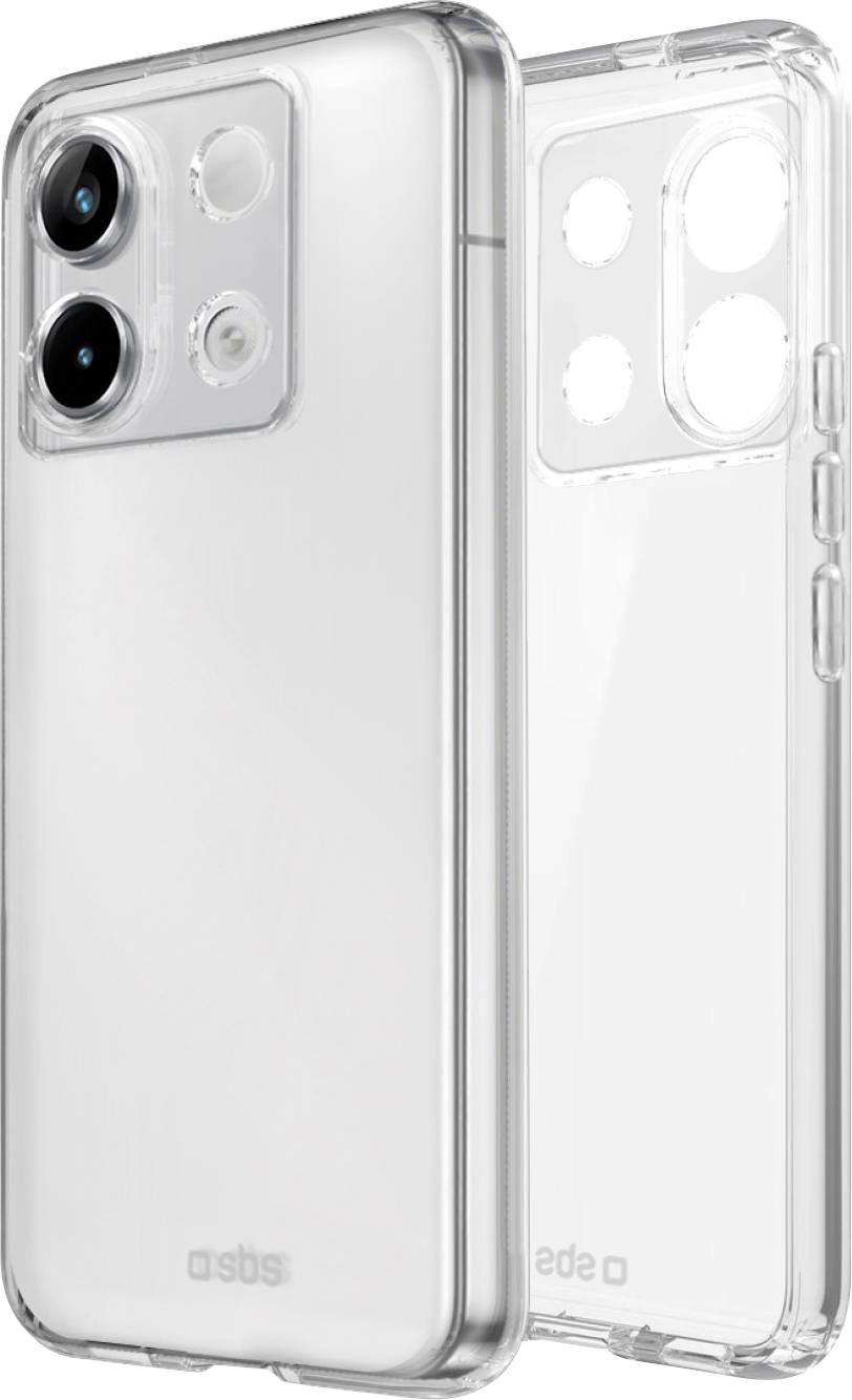 sbs mobile Cover Xiaomi Redmi Note 13 5G Transparant Stootbestendig