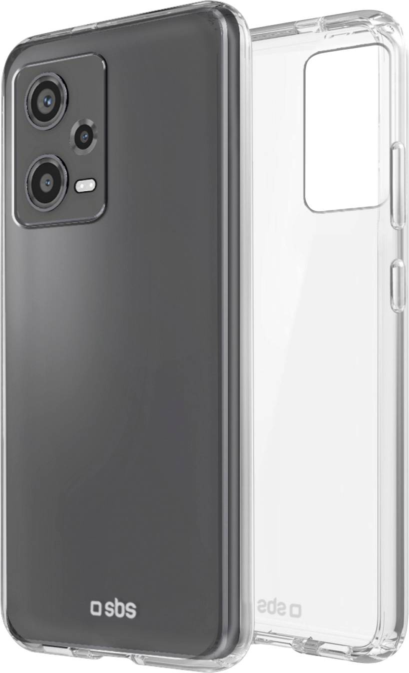 sbs mobile Cover Xiaomi Redmi Note 12 Pro 5G, Poco X5 Pro Transparant Stootbestendig