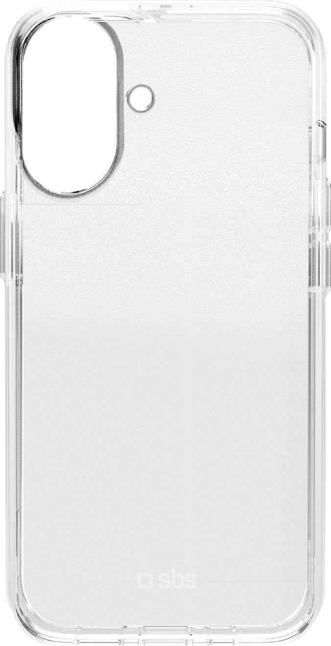 sbs mobile Cover Apple iPhone 16 Plus Transparant