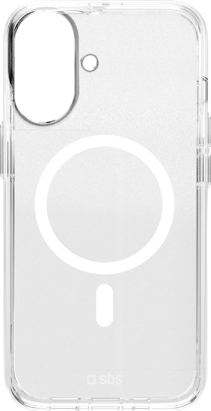 sbs mobile Cover Apple iPhone 16 Plus Transparant MagSafe compatible