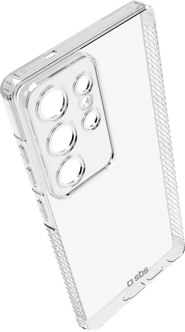 sbs mobile Cover Samsung Galaxy S25 Ultra Transparant Stootbestendig
