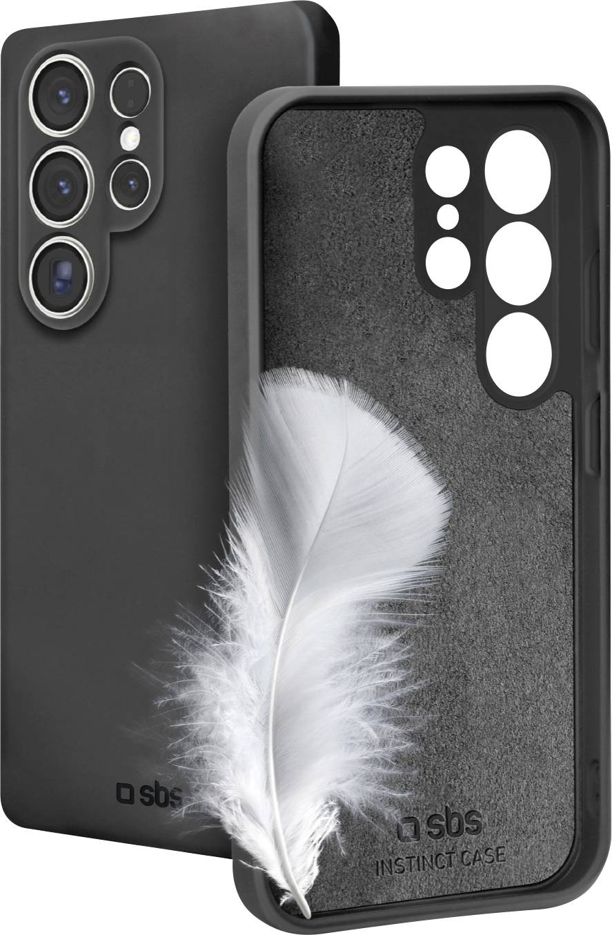 sbs mobile Cover Samsung Galaxy S25 Ultra Zwart Stootbestendig
