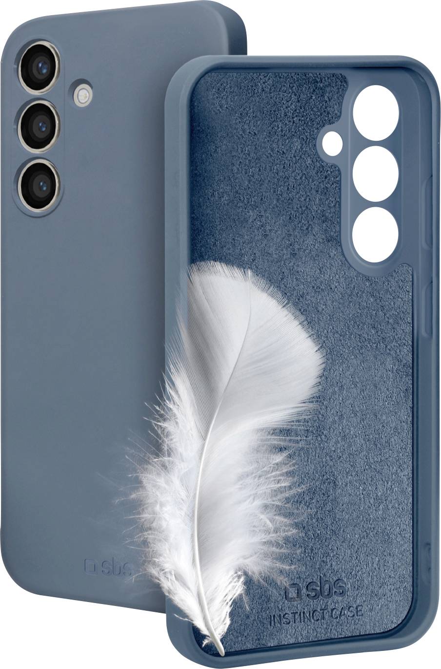 sbs mobile Cover Samsung Galaxy A26 Blauw Stootbestendig