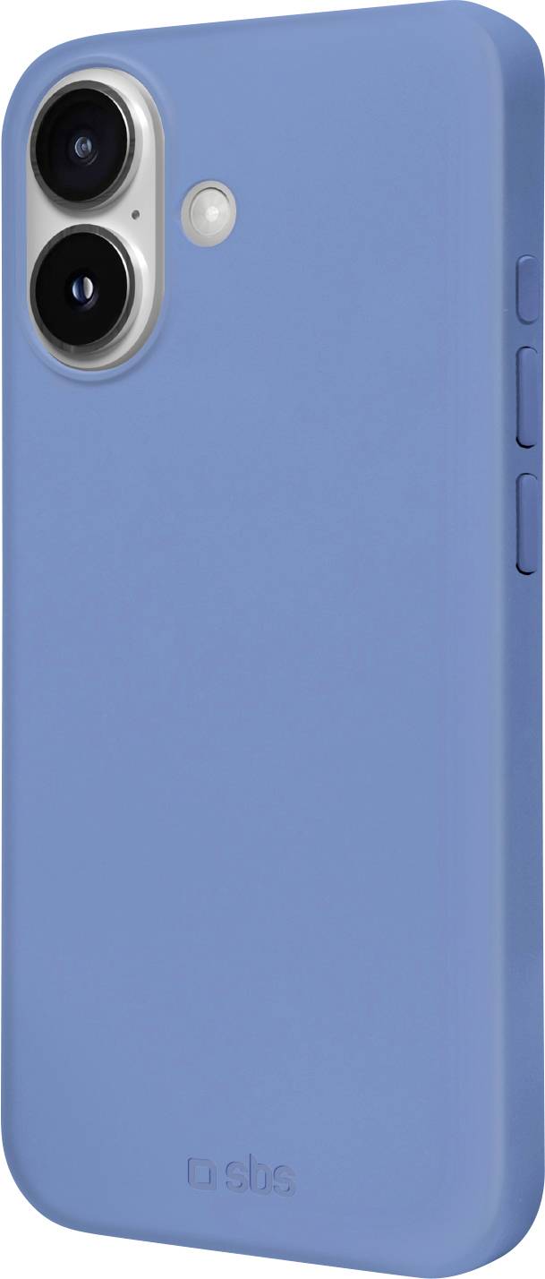 sbs mobile Cover Apple iPhone 16 Blauw Stootbestendig