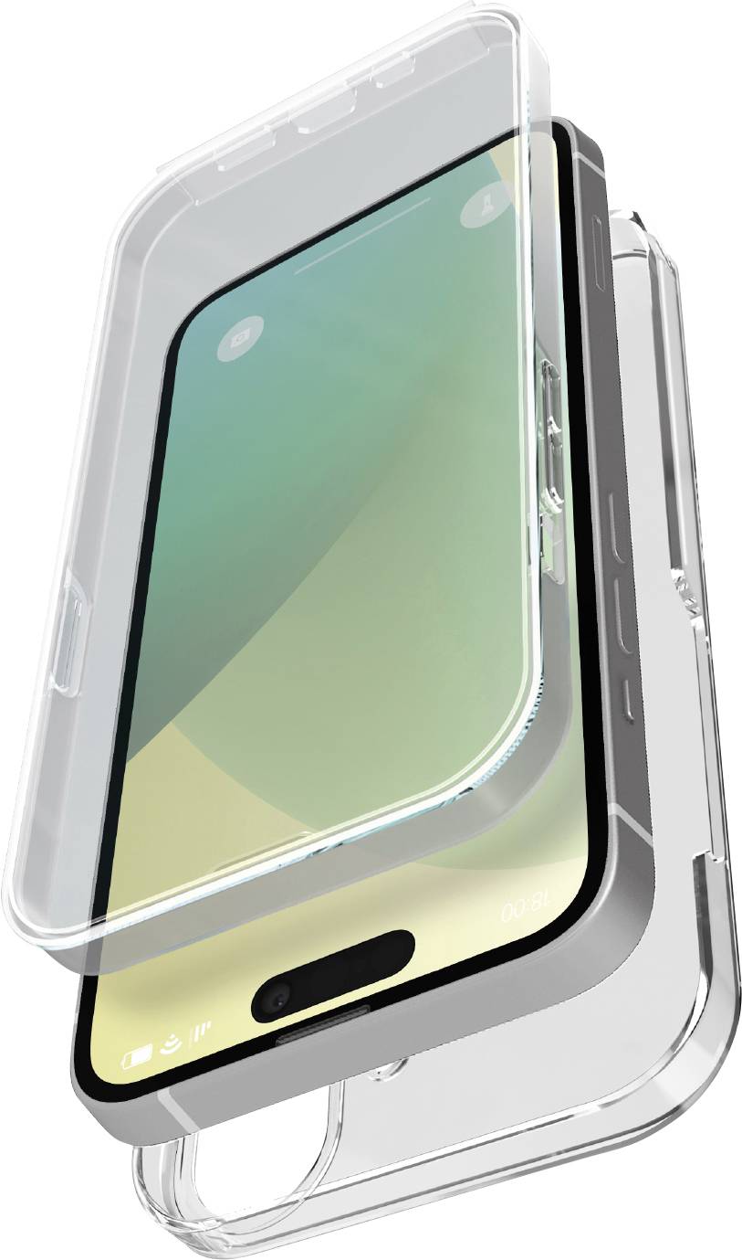 sbs mobile Cover Apple iPhone 16 Transparant